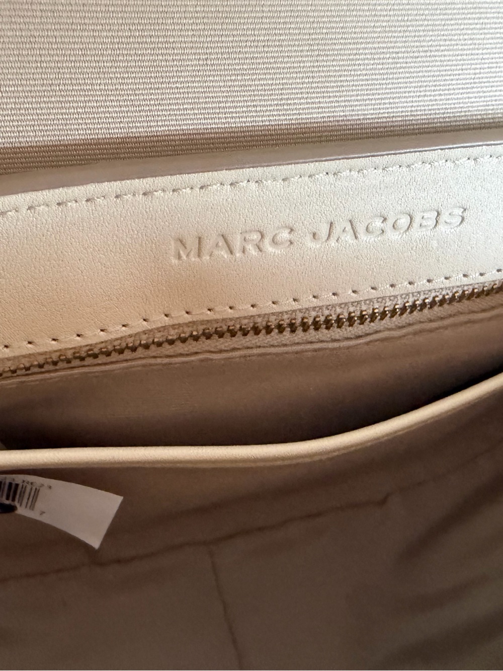 New Marc Jacobs The J Marc Small Saddle Bag Cloud white - Picture 7 of 15